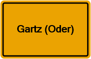Grundbuchauszug Gartz (Oder)